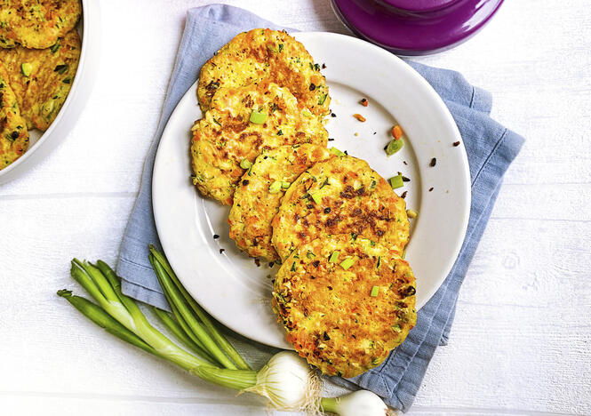 Tupperware Vegetable Pancakes 