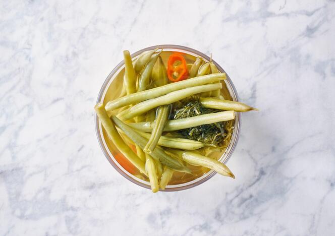 Tupperware Spicy Pickled Green Beans 