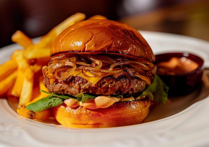 Tupperware French Onion Burgers 